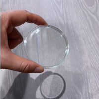 Boîte à badges en acrylique pour capsules de pièces de monnaie de 70 mm, grand porte-monnaie