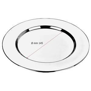 Vassoio Decorativo in Acciaio 22 cm VALET DISH Senza Scatola - Product Image 2