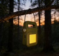 Mini lampe de travail portable COB, lampe torche USB à charge d'urgence, lampe de camping extérieure, projecteur puissant pour l'exploration