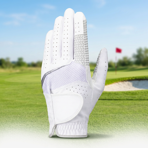 Guantes de Golf Deportivos Transpirables Personalizados de Alta Calidad, PU Impermeable, Duraderos, con Velcro Telescópico, para Mano Izquierda, para Hombre - Product Image 3