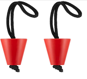 Universal Scupper Gummi Plug Stopper <span class=keywords><strong>Bung</strong></span> Abfluss löcher Zubehör Kajak Schlauchboot Kanu Rudern Marine Boot Schnur Seil - Product Image 5