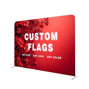 <b>Custom</b> Portable Advertising Exhibition Stand Display Trade Show <b>Banner</b> for Logo Display Corporate Events - Product Image 3