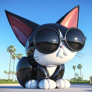 Large Fiberglass Cartoon Animals Manufacturers Customize Large Outdoor Sculptures Large Outdoor Sculpture - Product Image 6