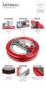 מכירה לוהטת עגול scribing מכשיר עם מנעול מדויק פרופיל מד פרופיל Scribing שליט פרופיל Scribing מדידת צורה - Product Image 5