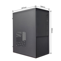 PC de jeu Intel Corei7 directement de l'usine, 16 Go de RAM DDR4 pour le jeu à domicile, ordinateur de bureau de bureau
