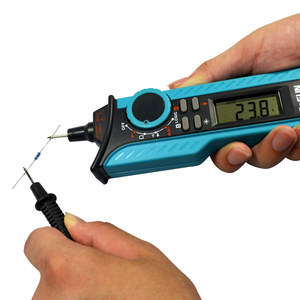 ALLOSUN EM3215 Pen Probe Style Digital Multimeter <strong>DC</strong> AC Voltage Current Tester Diode Continuity Logic Voltage Tester - Product Image 2