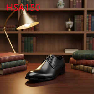 ZYF, Chaussures habillées noires pour hommes, <span class=keywords><strong>style</strong></span> Derby, à lacets, sans odeur, pour cérémonie de remise de prix, pour invités de <span class=keywords><strong>mariage</strong></span>, pour un look élégant, HSA150 - Product Image 1