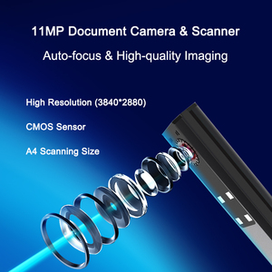 Máy quét portatil tài liệu kỹ thuật số máy quét xách tay tự động tập trung 11mp tốc độ cao A4 Máy quét tài liệu giấy cho giáo viên - Product Image 2