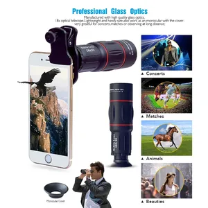 <b>For</b> Telephoto Lens 18-25X <b>Tripod</b> Monocular Mobile <b>Phone</b> Camera Lens - Product Image 1