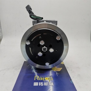 PC200-7 PC200-8 <b>Air</b> Compressor 421-07-31220 20Y-810-1260 20Y-979-6121 AC Compressor 421-07-31220/20Y-810-1260/20Y-979-6121 - Product Image 3