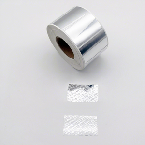 Etiqueta de Seguridad VOID Plateada Anti-falsificación, Sello de Garantía Anti-manipulación, Adhesivo que Deja Mensaje al Despegar, Anula la Garantía - Product Image 1
