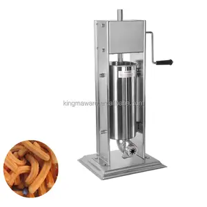 Top Quality New Condition Automatic 5L Capacity Churros Maker Machine And Hollow Churro Filler Machine