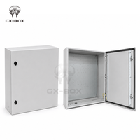 Boîtier de commande électrique en acier galvanisé IP65 GX-BOX OEM ODM, coffret de distribution métallique