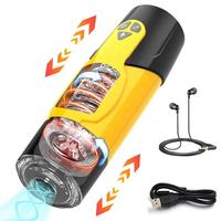 Masturbateur pour homme à rotation télescopique automatique OEM Sex Toys pour masturbation vaginale Jouet pour poupée réelle