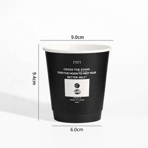 <span class=keywords><strong>Limon</strong></span> Vaso de papel de doble pared desechable para bebidas calientes Logotipo personalizado Aceptamos taza de papel de 8/12/16/20oz para taza de café y bebidas calientes - Product Image 3