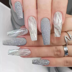 Faux Ongles Artificiels à Pression de Luxe, Couleur Unie Courte, Couverture Complète, Marque Privée, Vente en Gros pour Doigt, 24 Pièces - Product Image 3