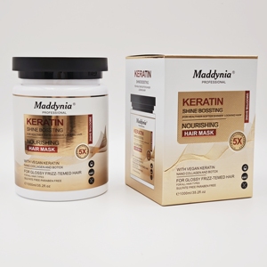 Maddynia <span class=keywords><strong>Mascarilla</strong></span> <span class=keywords><strong>de</strong></span> queratina profesional <span class=keywords><strong>para</strong></span> <span class=keywords><strong>el</strong></span> <span class=keywords><strong>cabello</strong></span> Crema <span class=keywords><strong>de</strong></span> ácido hialurónico <span class=keywords><strong>para</strong></span> todo tipo <span class=keywords><strong>de</strong></span> <span class=keywords><strong>cabello</strong></span> Mejora <span class=keywords><strong>el</strong></span> brillo Tames Frizz <span class=keywords><strong>para</strong></span> <span class=keywords><strong>cabello</strong></span> brillante - Product Image 2