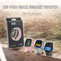 Reloj Inteligente Android H9 Pro Max, Serie IP67 Resistente al Agua, Termómetro, Brújula, Pantalla IPS, Llamadas Bluetooth, Cargador Inalámbrico, Deportivo Unisex