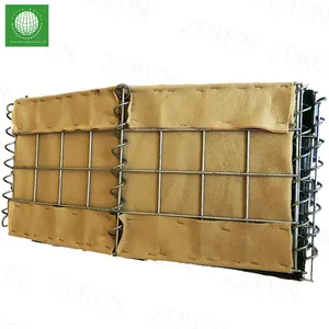 ZERUN Defensive barrier bastion sand wall fence price for sale China factory