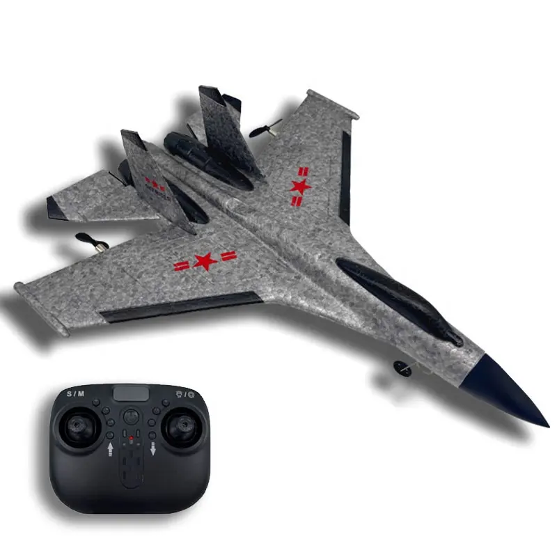 2022 RC Foam Aircraft SU-35 Plane Radio Control Glider Remote Control Fighter BoysToys For Kids EPP 2.4G Fixed Wing Fighter