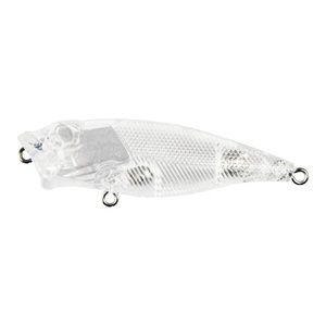 Nouvelle Leurre Artificiel de Pêche 2026, Modèle Popper Crayon, Non Peint, Corps ABS, 70mm 7g, pour Pêche en Surface, Meilleure Vente - Product Image 1