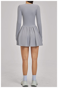 Jupes courtes pour <span class=keywords><strong>jeunes</strong></span> filles, t-shirts à manches longues pour femmes, vêtements avec logo sportif, robes - Product Image 6