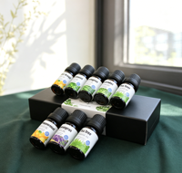 Collection d'huiles essentielles de sauge botanique premium, extrait pur de plantes, aromathérapie pour les marques de beauté et de bien-être, parfum d'ambiance pour la maison