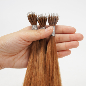 Extension per <span class=keywords><strong>capelli</strong></span> invisibili con anello nano, doppia trama, colore <span class=keywords><strong>nocciola</strong></span> chiaro, 100% <span class=keywords><strong>capelli</strong></span> Remy di prima qualità, senza perdita di <span class=keywords><strong>capelli</strong></span> - Product Image 1