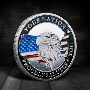 Moneda de desafío Veteranos de la fuerza de EE. UU. Gracias por su servicio Monedas conmemorativas para soldados - Product Image 6