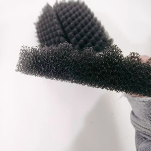 Éponge filtrante ondulée noire Huanjie en PU, coton biochimique en nid d'abeille, tampon de purification d'eau pour aquarium - Product Image 4