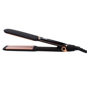 <span class=keywords><strong>Plancha</strong></span> de pelo de cerámica de titanio iónica con pantalla LCD, <span class=keywords><strong>plancha</strong></span> plana <span class=keywords><strong>Nano</strong></span> infrarroja con etiqueta privada - Product Image 2