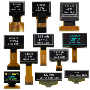 Layar OLED 2,23 inci 128x32 Piksel Warna Putih Hijau Kuning Layar OLED Kecil 24 Pin SSD1305 3-/4-kabel SPI I2C Panel PMOLED - Product Image 4