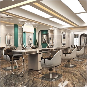 Espejo con Luz LED Moderno Zxm para Barbería y Salón de Belleza, Espejo de Pared de un Solo Lado para Peluquería - Product Image 6