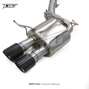 Sistema de escape Catback de acero inoxidable OEM SS304 para <span class=keywords><strong>BMW</strong></span> 640/640i N55 3,0 T 2012-2018 silenciador de tubo de escape de válvula de coche deportivo de carreras - Product Image 6