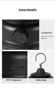 Светильник светодиодный аварийный фонарь для кемпинга - Product Image 5