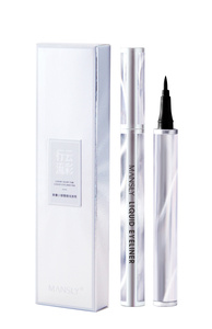 Delineador de Ojos Líquido en Tubo Plateado de Lujo, Delineador Profesional para Mujeres y Niñas con <span class=keywords><strong>Plantilla</strong></span> - Product Image 5