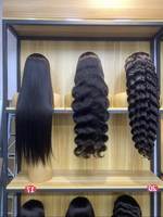 Perruque frontale HD 13*4 en cheveux vierges vietnamiens bruts 15A, densité 250%, bouclés naturels birmans, sans colle, vente en gros