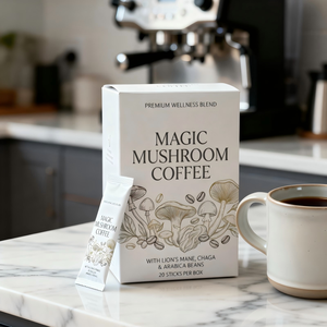 <span class=keywords><strong>Caffè</strong></span> ai Funghi Magici 6 in 1 Istantaneo con Cordyceps, Criniera di Leone, Chaga, Ashwagandha, Reishi, a Basso Contenuto di Caffeina per il Sistema Immunitario e il Cervello - Product Image 6