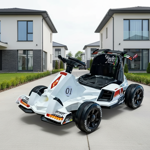 รถโกคาร์ทไฟฟ้าสำหรับเด็ก รถของเล่นสี่ล้อ รถดริฟท์ รถยนต์ไฟฟ้าสำหรับเด็ก สามารถขับได้ ผู้ใหญ่ก็ขับได้ รถดริฟท์โกคาร์ท ปลอดภัยและมั่นคง - Product Image 4