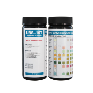 Analizzatore Manuale di Urina URS-10T con Strisce Reattive in Plastica, 10 Parametri, Certificato CE Classe II, Attrezzatura per Analisi Patologiche delle Urine - Product Image 2