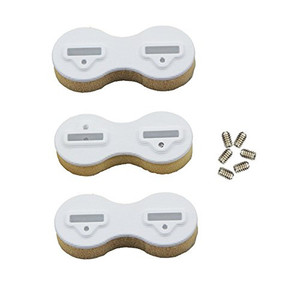Enchufe para Aleta de Tabla de Surf FCS Fusion, 9 Grados, 5 Grados, Blanco, para Uso en Aguas Oceánicas - Product Image 1