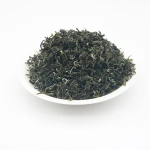 Espuma fresca real té de arroz integral té verde al por mayor Rizhao bebida Fijación de té verde