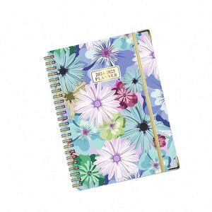 Custom Design Printing Event Student <b>Journal</b> Notebook Thermal Binding Daily Weekly Monthly Agenda <b>Planner</b> 2024 Hardcover Gift - Product Image 1