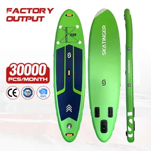 Watersport Opblaasbare Sup Paddle Board Stand-Up Surfen Groene Sup Board Stand Up Surfplank