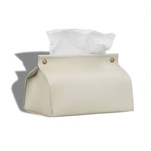 IStapromo Gifts – Nouvelle Housse Décorative en Cuir PU pour Boîte à Mouchoirs, Organisateur de Papier pour Salle de Bain, Voiture, Bureau, Décoration Intérieure - Product Image 1