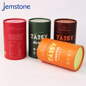 Logo imprimé personnalisé Fournisseurs expérimentés Tubes de papier artisanal rond en carton avec impression personnalisée - Product Image 1