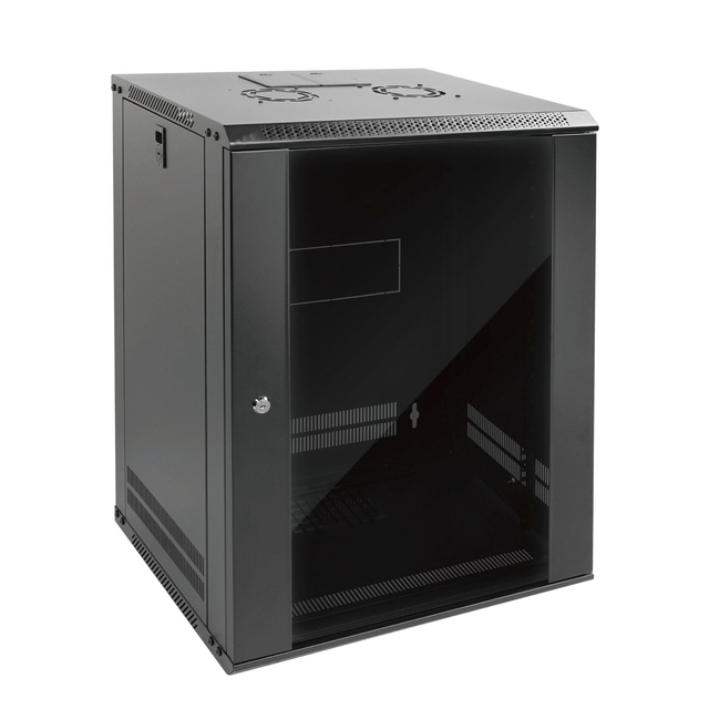 19 Inch Standard Wall-Mounted 15U Network Server Cabinet 600*600 4U 6U 9U 12U Cold-Rolled Steel Products in Stock