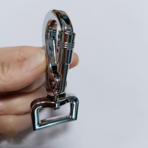 Thép Hợp kim kẽm 25mm mạ crôm bạc/đen xoay móc cho dây xích chó & hành lý - Product Image 5