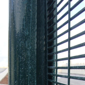 An ninh cao mạ kẽm chống cắt chống trộm 358 chống leo lên hàn dây lưới hàng rào tấm rõ ràng xem với phong cách Úc - Product Image 3