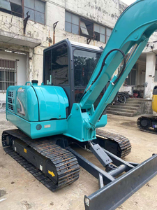 Excavadora Compacta Kobelco SK60 de Segunda Mano en Buen Estado, Sistema Hidráulico Estable, Bajo Costo de Mantenimiento, Ideal para Renovación Agrícola - Product Image 4